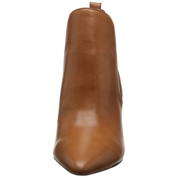 Ralph Lauren Leather Ankle Boots Camel Brown SZ 6.5 - Picture 5 of 14